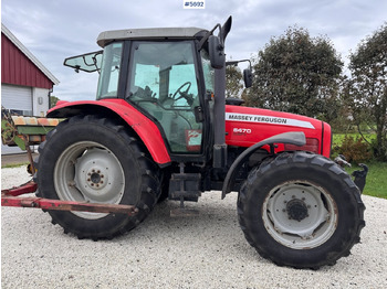 Farm tractor MASSEY FERGUSON 6470