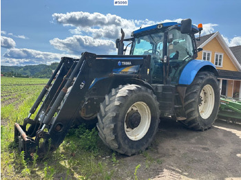 Farm tractor NEW HOLLAND T6080