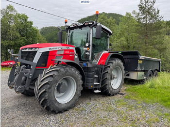 Farm tractor 2021 Massey Ferguson 8S.265 w/ front hydraulics and front PTO.: picture 3