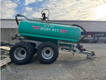 Slurry tanker