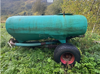 Slurry tanker