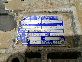 Gearbox ZF ECOLITE S6-36: picture 5 Gearbox ZF ECOLITE S6-36: picture 5