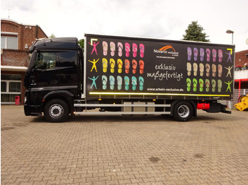 Curtainsider truck MERCEDES-BENZ