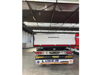 New Dropside/ Flatbed semi-trailer LIDER 3-assige flatbed: picture 4