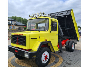 Tipper, Crane truck IVECO MAGIRUS STRALIS kiper 4x4 + HDS: picture 3