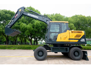 New Wheel excavator HYUNDAI HW155: picture 4