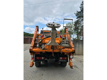 Snow removal vehicle Unimog 405/10 U300 Bluetec 5 Mercedes-Benz U 300  UGE UGN mit Jotha Absetzkipper combi con 4518 Absetzer: picture 5