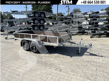 New Car trailer Stim S12-075/3415R + przednia burta otwierana + wzmocnienia ramy: picture 2