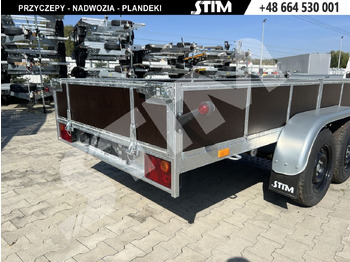 New Car trailer Stim S12-075/3415R + przednia burta otwierana + wzmocnienia ramy: picture 5