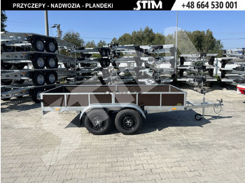 New Car trailer Stim S12-075/3415R + przednia burta otwierana + wzmocnienia ramy: picture 3