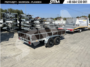 New Car trailer Stim S12-075/3415R + przednia burta otwierana + wzmocnienia ramy: picture 4