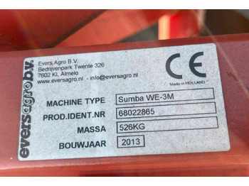 Subsoiler Evers Sumba WE-3M woeler, woelpoot, vaste tand, diepwoeler, grondbewerking: picture 5