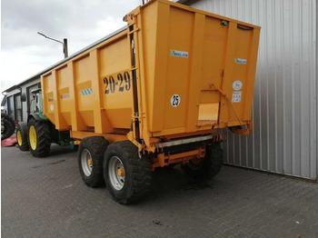 Farm trailer Przyczepa skorupowa 16 ton ROLLAND 20-29 TURBOVRAC: picture 2
