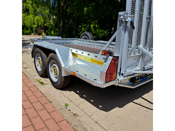 New Plant trailer PRZYCZEPA LAWETA DO MINIKOPARKI POD KOPARKĘ Z RAMPĄ 2700KG / MINI EXCAVATOR TRANSPORTER TRAILER WITH RAMPS 2700KG: picture 3