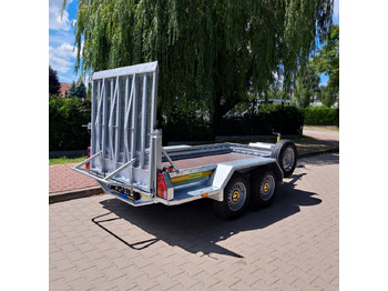 New Plant trailer PRZYCZEPA LAWETA DO MINIKOPARKI POD KOPARKĘ Z RAMPĄ 2700KG / MINI EXCAVATOR TRANSPORTER TRAILER WITH RAMPS 2700KG: picture 5