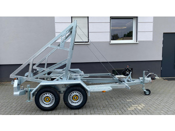 New Cable drum trailer PRZYCZEPA WARK KABLOWA POD BĘBEN KABLOWY DMC 2700KG / WARK Cable Trailer for Cable Drum DMC 2700KG: picture 4