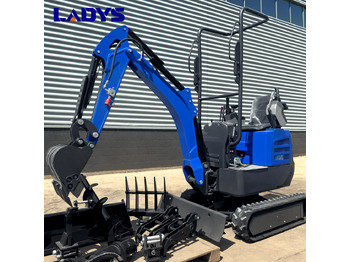 New Mini excavator LADYS LA16Pro Mini Excavator Kubota Euro 5/Epa Engine Mini Excavator For Sale: picture 2