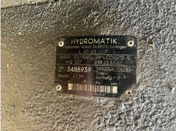 Hydraulic pump for Construction machinery Rexroth Hydraulikpumpe Hydromatik A4V0 130/A4F0 Rexroth Bosch: picture 2