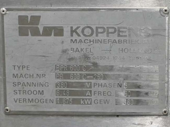 Food processing equipment Koppens breading machine PR600C: picture 5