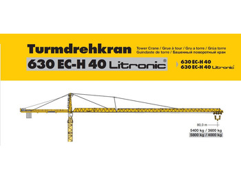 Tower crane LIEBHERR