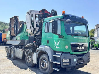 MAN TGS 35.540 8x4  mit Komptech-Zusatzeinheit on lease MAN TGS 35.540 8x4  mit Komptech-Zusatzeinheit: picture 5