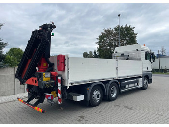 Dropside/ Flatbed truck, Crane truck MAN TGX 26.460 HDS, PALFINGER PK 180002-EH, PILOT!: picture 5
