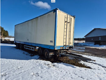 Closed box trailer 1999 Lipe Hakeperävaunu: picture 3