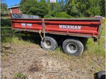 Tipper trailer Tipper Weckman WS100: picture 2