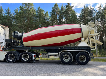 Concrete mixer semi-trailer LIEBHERR