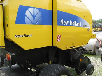 Round baler New Holland BR7070 med SUPER FEED: picture 3