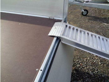 Dropside/ Flatbed trailer Böckmann PKW-Anhänger, 2,7to. Hochlader, Auffahrrampen, 100 km/h: picture 5