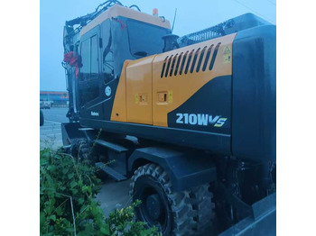 Excavator Used Hyundai 210w 20T Second Hand Korea Original Large Wheel Excavator Mining Construction Excavators Hot Sale 210w 220 225 30t: picture 3