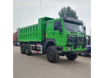 Tipper for transportation of containers HOWO 6*6  dump truck: picture 2