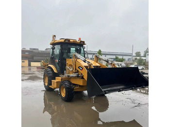 Wheel loader Used Wheel Loader CAT420F Caterpillar 420F Construction Machinery Mini Wheel Skid Steer Loader in Stock: picture 4