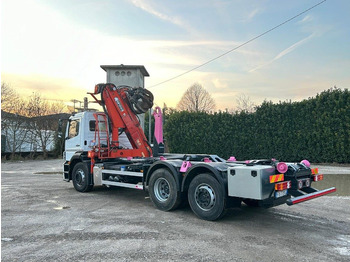 Hook lift truck MERCEDES-BENZ MERCEDES AXOR 2533 SCARRABILE CON GRU E POLIPO: picture 3