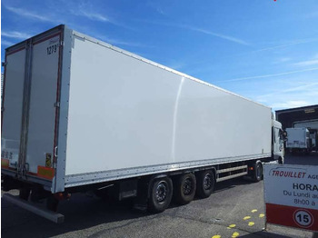 Closed box semi-trailer