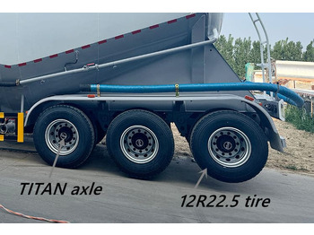 New Tank semi-trailer for transportation of cement TITAH Bulk Cement Tank Trailer for Slae in Guyana: picture 4