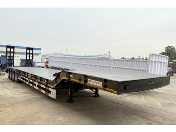 New Low loader semi-trailer for transportation of heavy machinery TITAN 4 Axle Lowbed Trailer for Sale in Mali: picture 2
