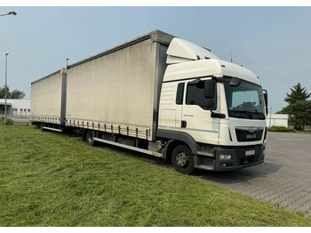 Curtainsider truck MAN