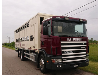 Livestock truck Scania 124 420 Do żywca: picture 3