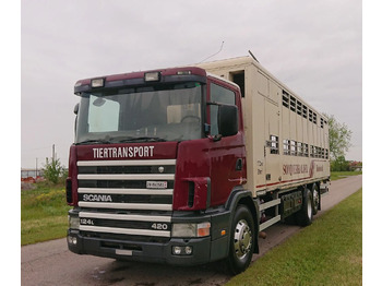 Livestock truck Scania 124 420 Do żywca: picture 4