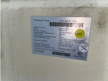 Cab and interior for Truck LODÓWKA CHŁODZIARKA MAN TGX3 TGX 3 TGX-3 81639106445: picture 4