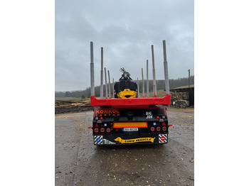 Timber semi-trailer NACZEPA Z DŹWIGIEM DO DREWNA: picture 2