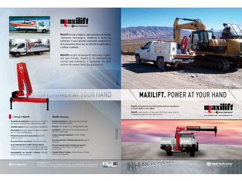 New Dropside/ Flatbed truck, Crane truck Mitsubishi Canter FUSO 3C15 Pritsche  Kran Maxilift 270 D.2: picture 4