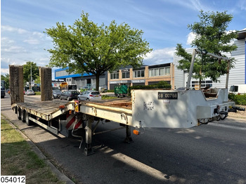 Low loader semi-trailer ACTM Lowbed 38.000 KG, Steel suspension: picture 4