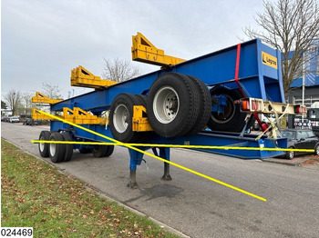 Timber semi-trailer Legras Openlaadbak Wood transport, Steel suspension: picture 4