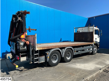 Dropside/ Flatbed truck, Crane truck MAN TGA 26 360 6X4, Manual, Steel suspension, Palfinger: picture 3