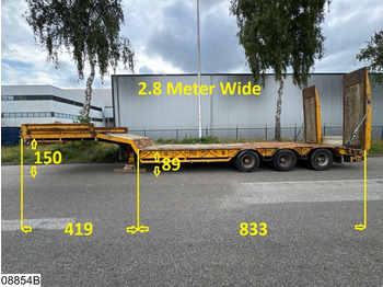 Low loader semi-trailer Trax Lowbed 53.000 KG: picture 2