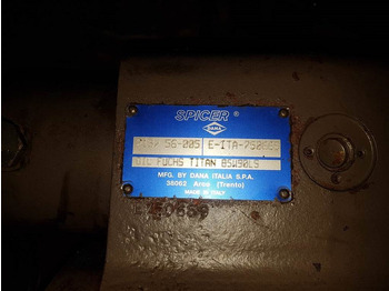 Axle and parts for Construction machinery Ahlmann AZ150-Spicer Dana 213/56-005-Differential: picture 2