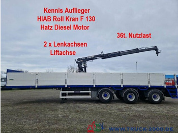 Dropside/ Flatbed semi-trailer KENNIS
